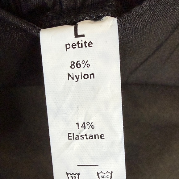 Black Nylon-Blend Pants - Picture 2 of 3